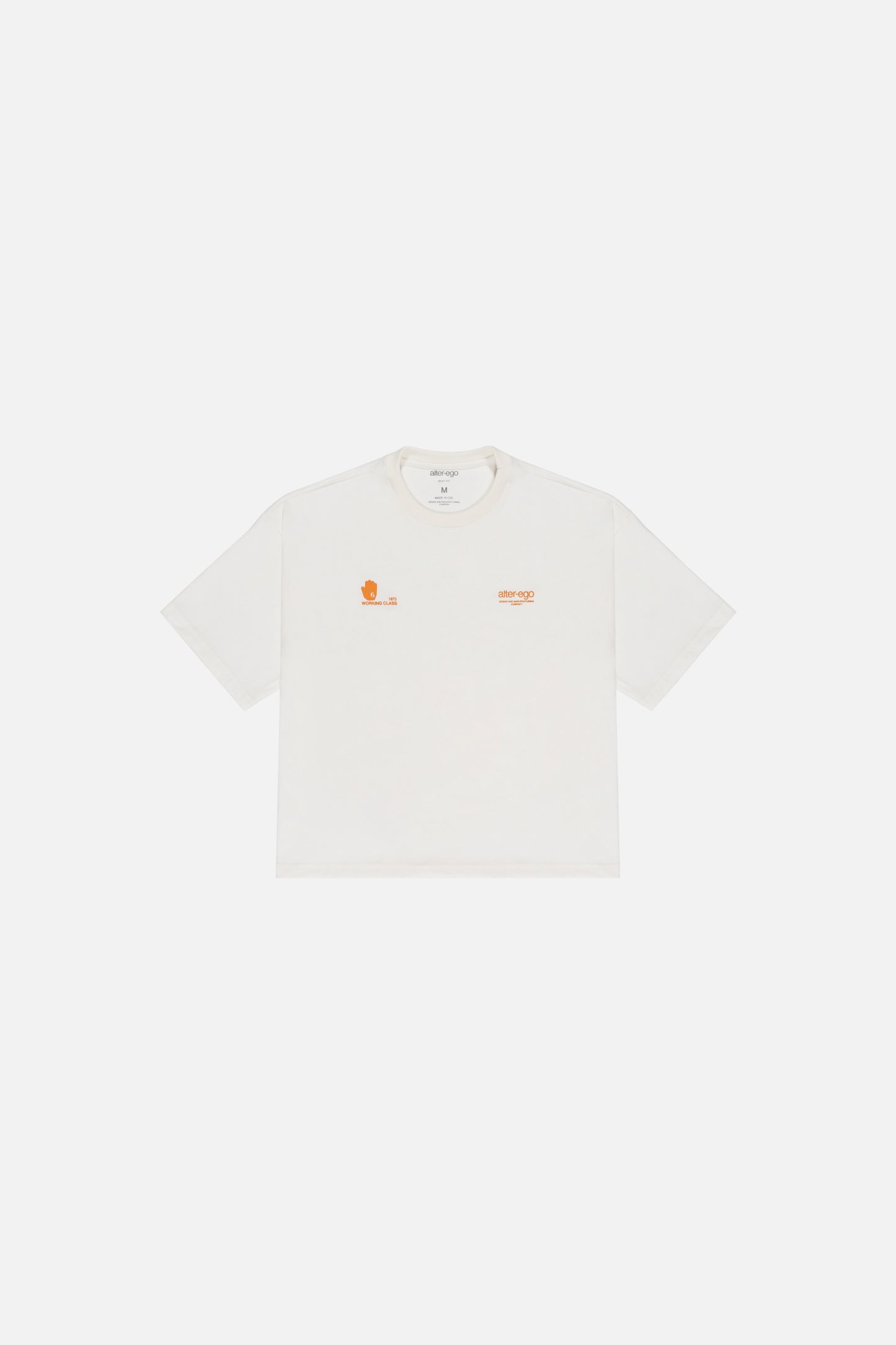 TEE WORKER GRAFICA WHITE