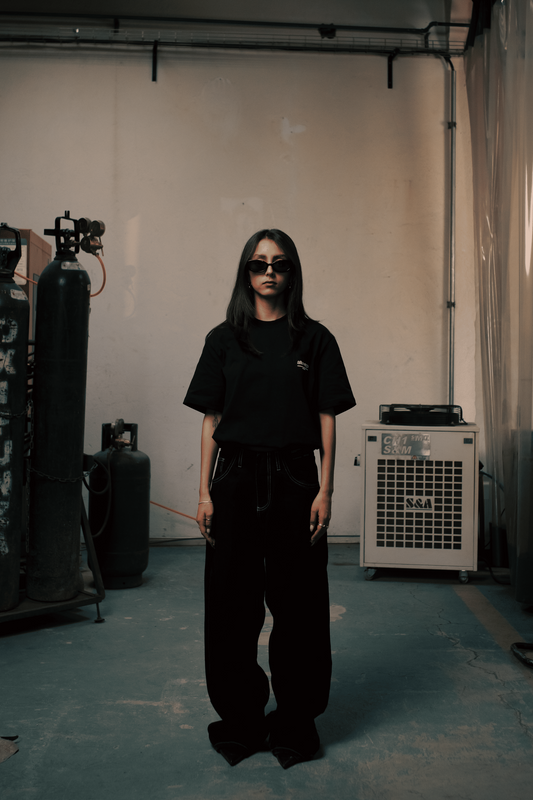 TEE WORKER BASIC BLACK