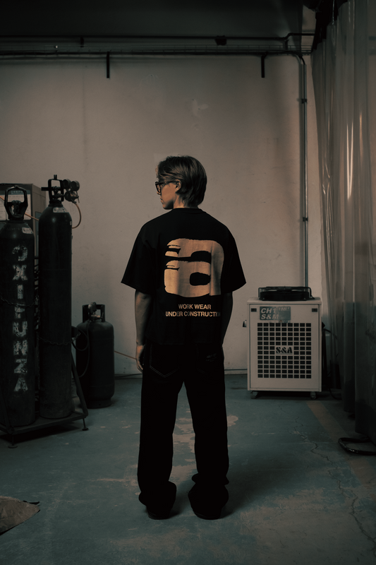 TEE WORKER GRAFICA BLACK