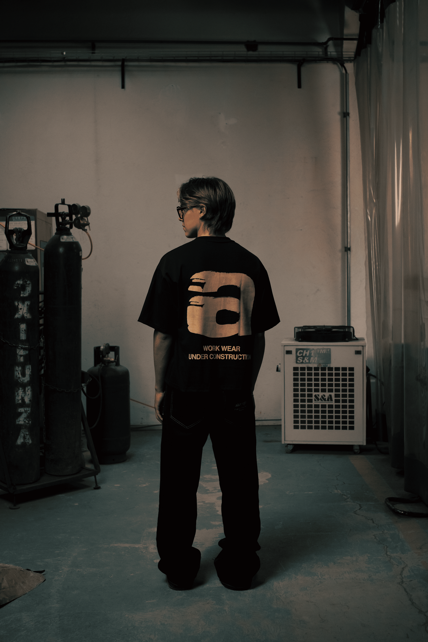 TEE WORKER GRAFICA BLACK