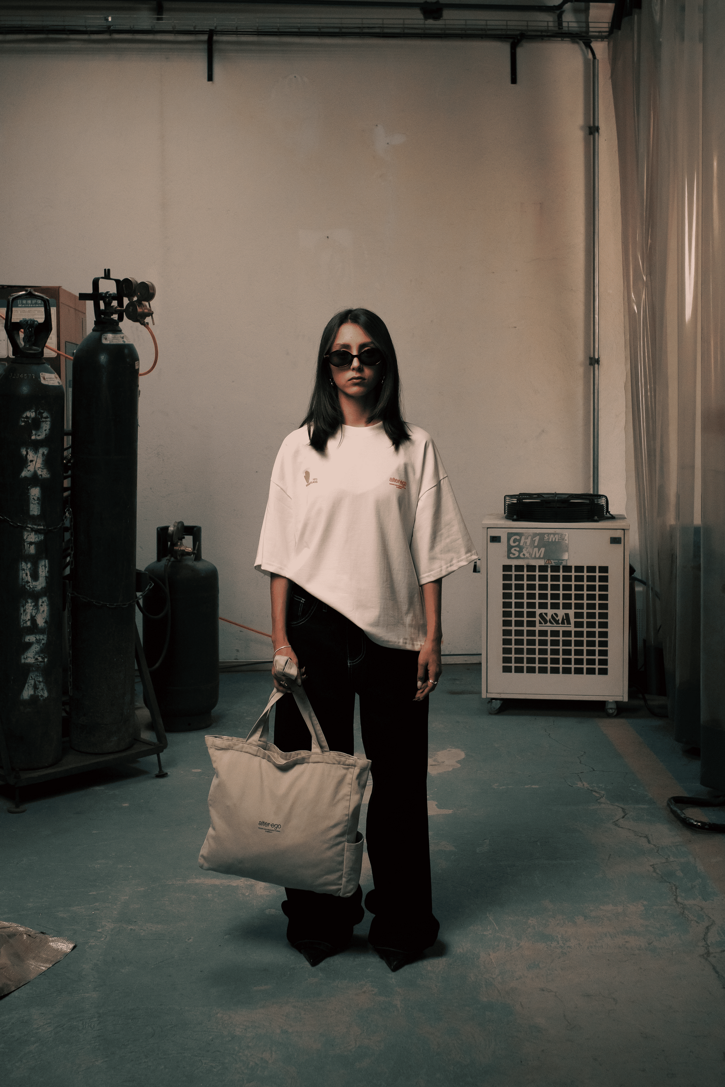 TEE WORKER GRAFICA WHITE