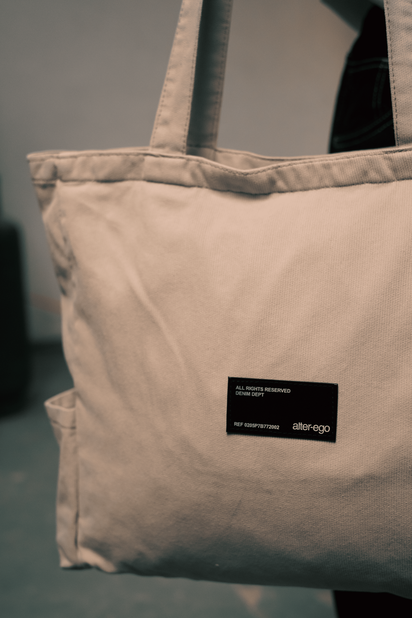 TOTE BAG WORK WHITE