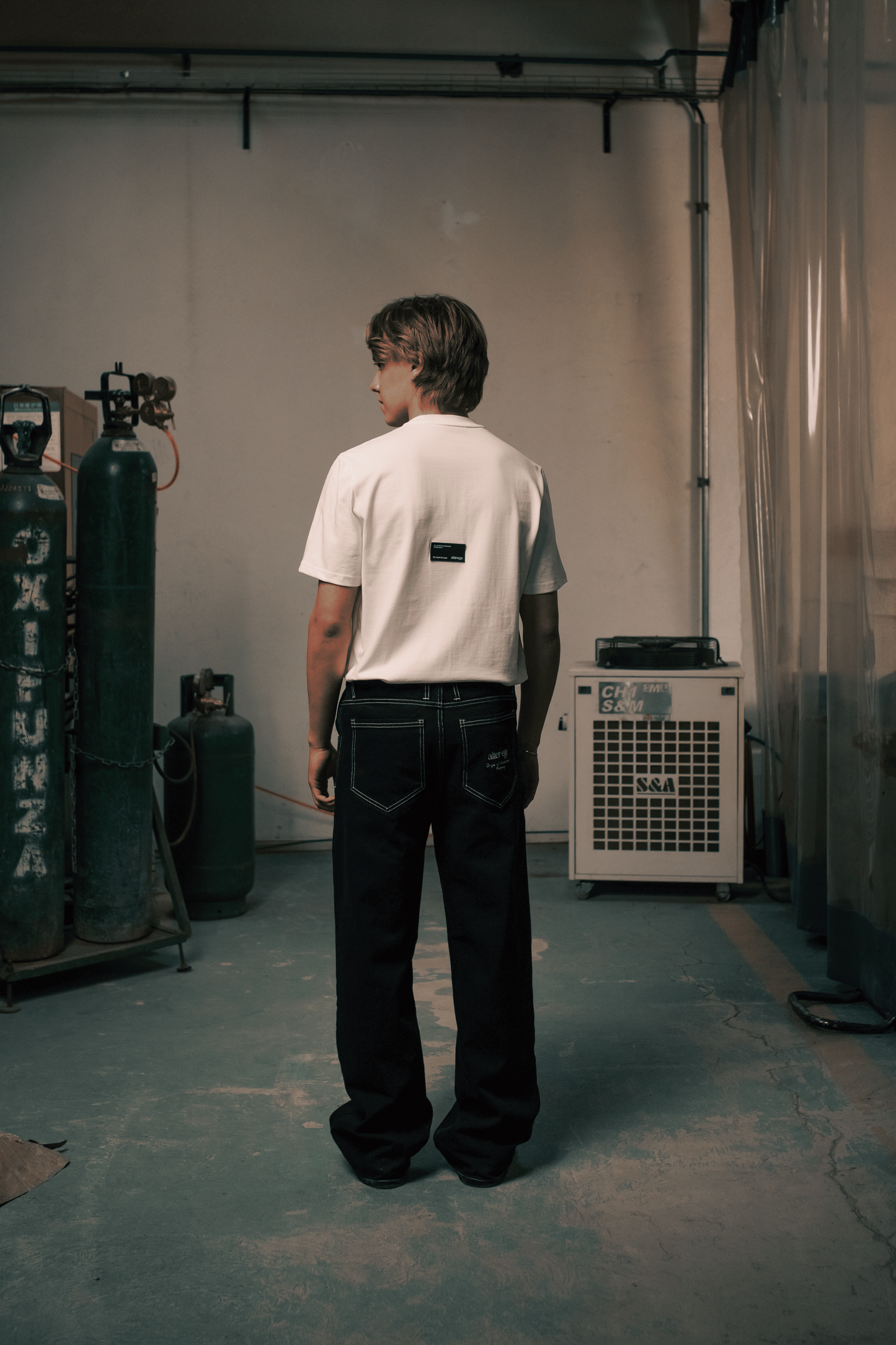 TEE WORKER BASIC WHITE