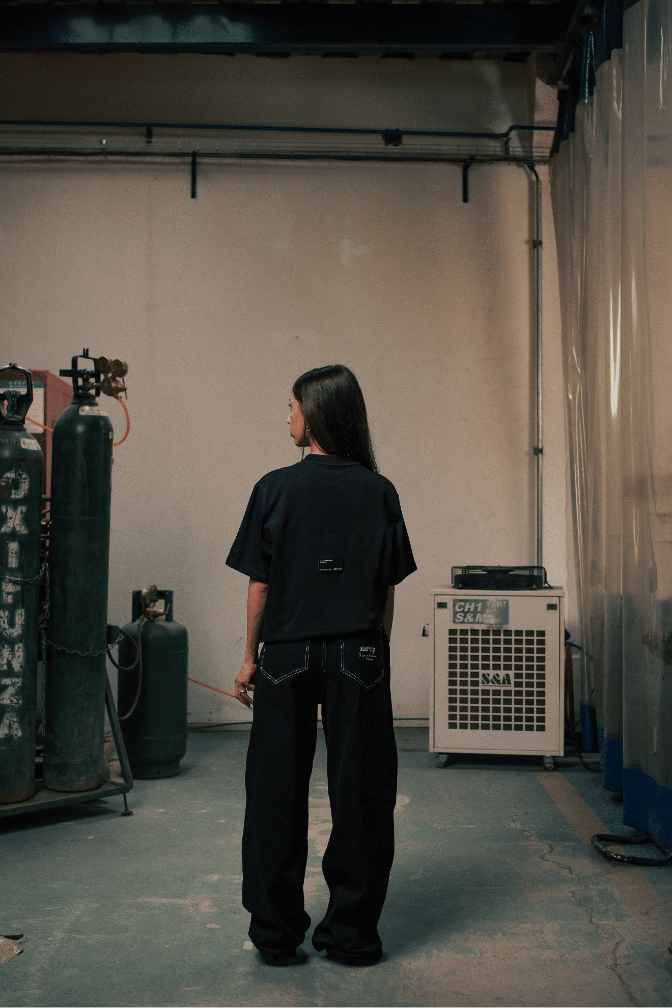 TEE WORKER BASIC BLACK