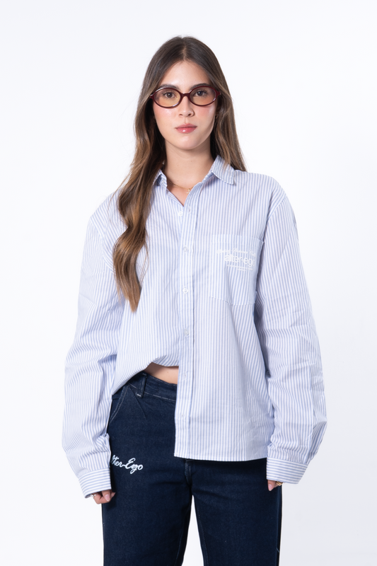LONGSLEEVE SHIRT BLUE