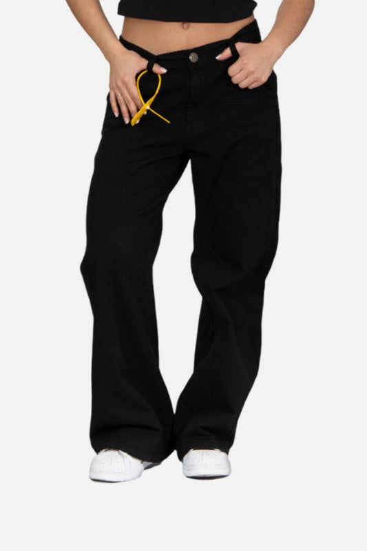 DRILL PANTS BLACK