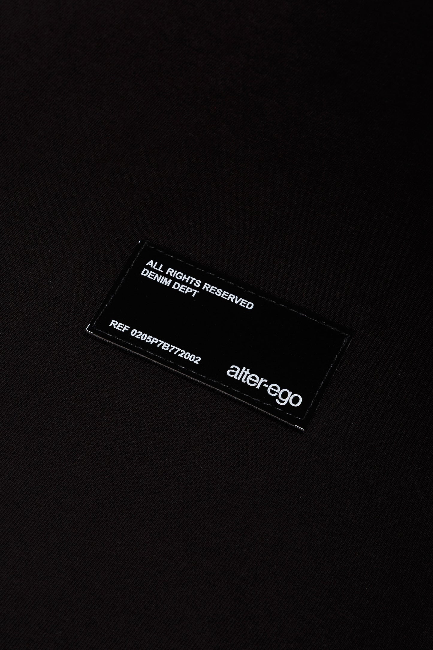 TEE WORKER BASIC BLACK